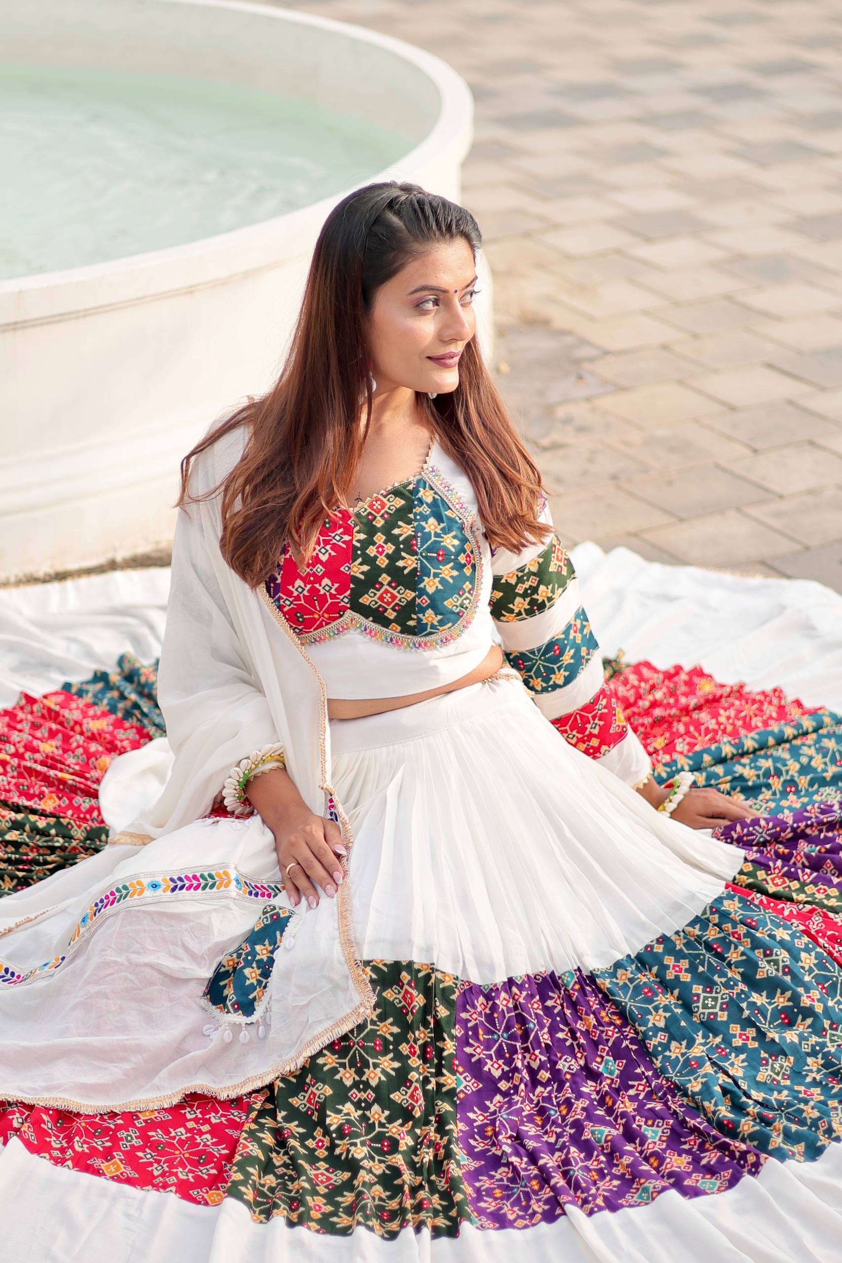 Navratri Special Multi Lehenga Choli